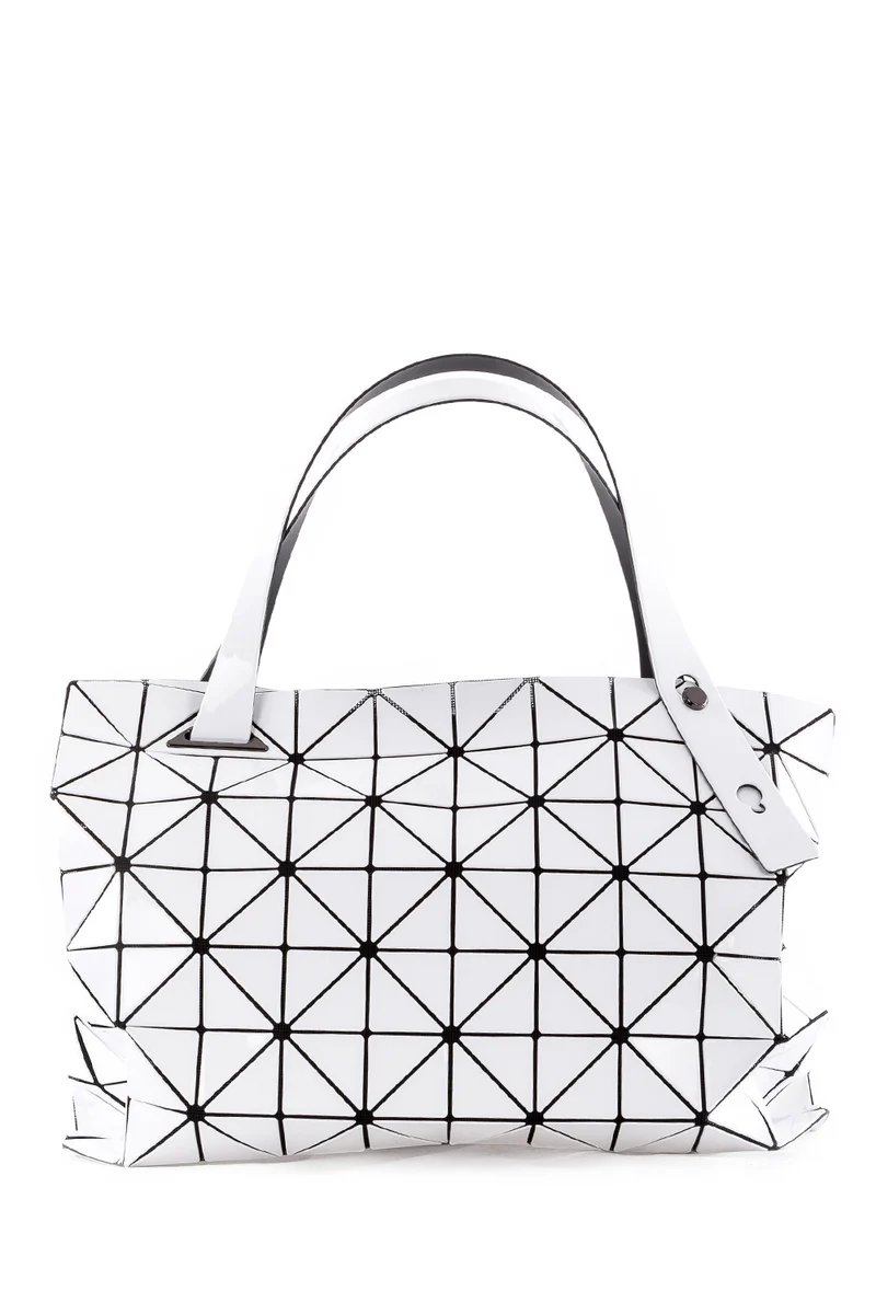 BAO BAO ISSEY MIYAKE Handtasche CARTON T weiß