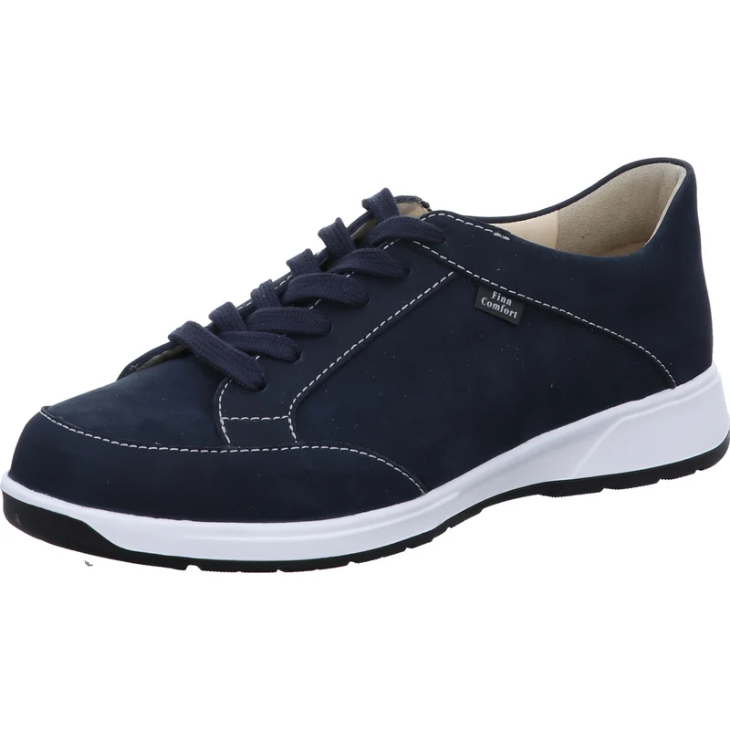 FinnComfort Schnürschuh CANVEY blau