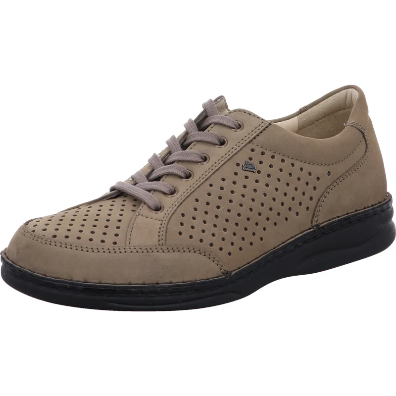 FinnComfort Schnürschuh BARDOLINO schlamm