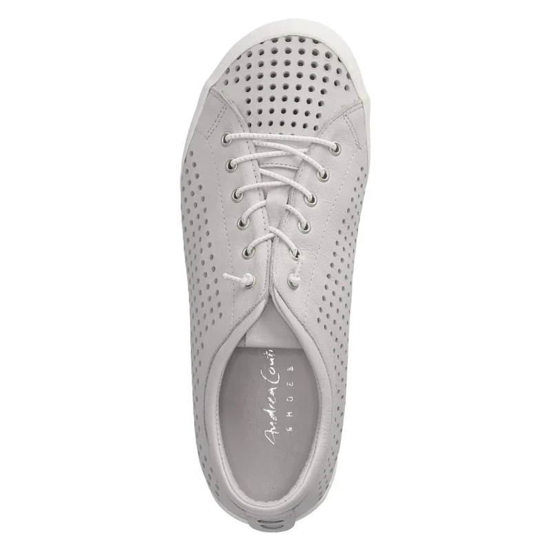 Halbschuhe Grau