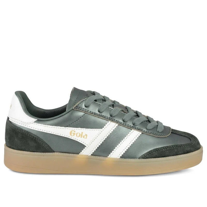 Gola Viper Metallic Leather Lace Up Trainers - JAC42500 / 327 783