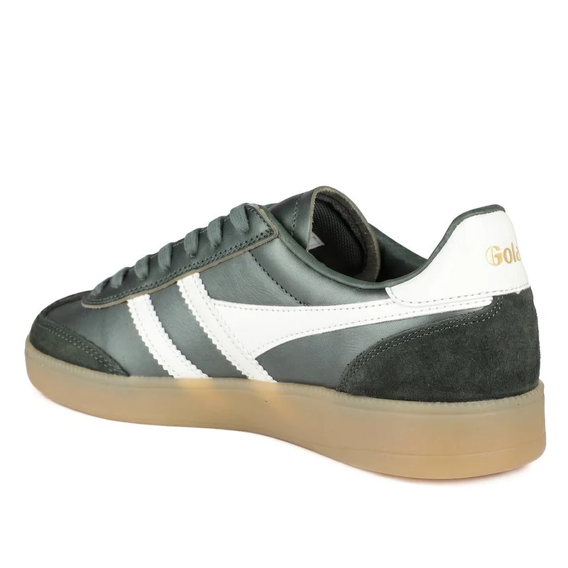 Gola Viper Metallic Leather Lace Up Trainers - JAC42500 / 327 783 - Emerald Green