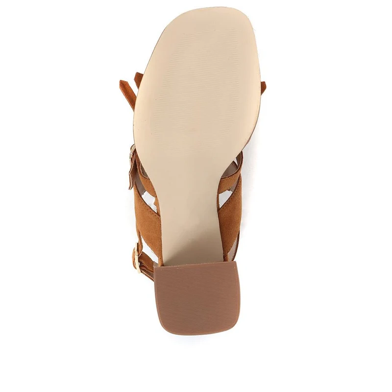 Kamila Block Heels - KAMILA / 323 634 - Tan