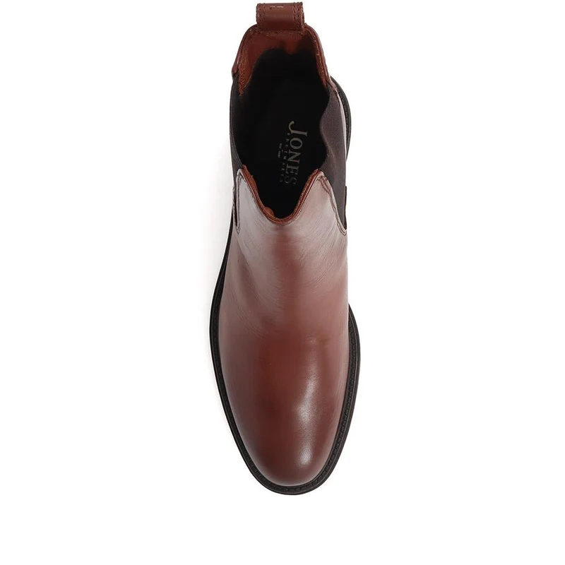 Darrah Leather Chelsea Boots - DARRAH / 324 252 - Brown