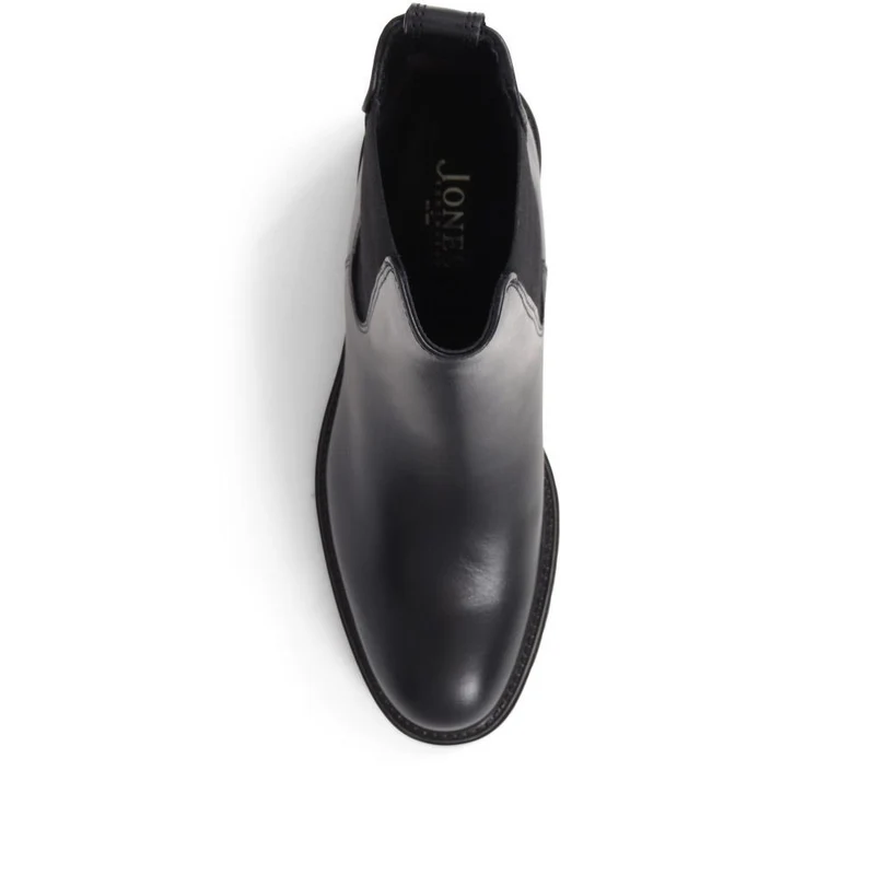 Darrah Leather Chelsea Boots - DARRAH / 324 252 - Black