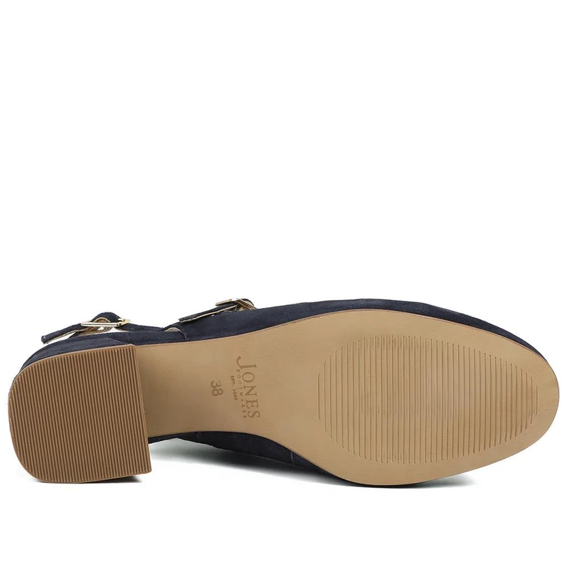 Yamila Leather Slingback Mary Janes - YAMILA / 329 093 - Navy