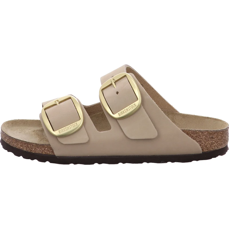 Birkenstock Pantolette Arizona Big Buckle beige