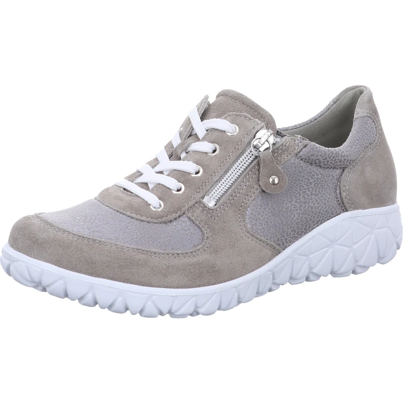Waldläufer Schnürschuh Havy Soft grau