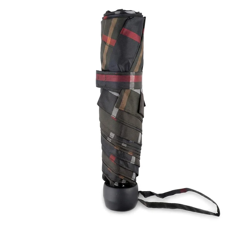 Barbour Portree Tartan Umbrella - BARBR42036 / 328 573 - Brown Multi
