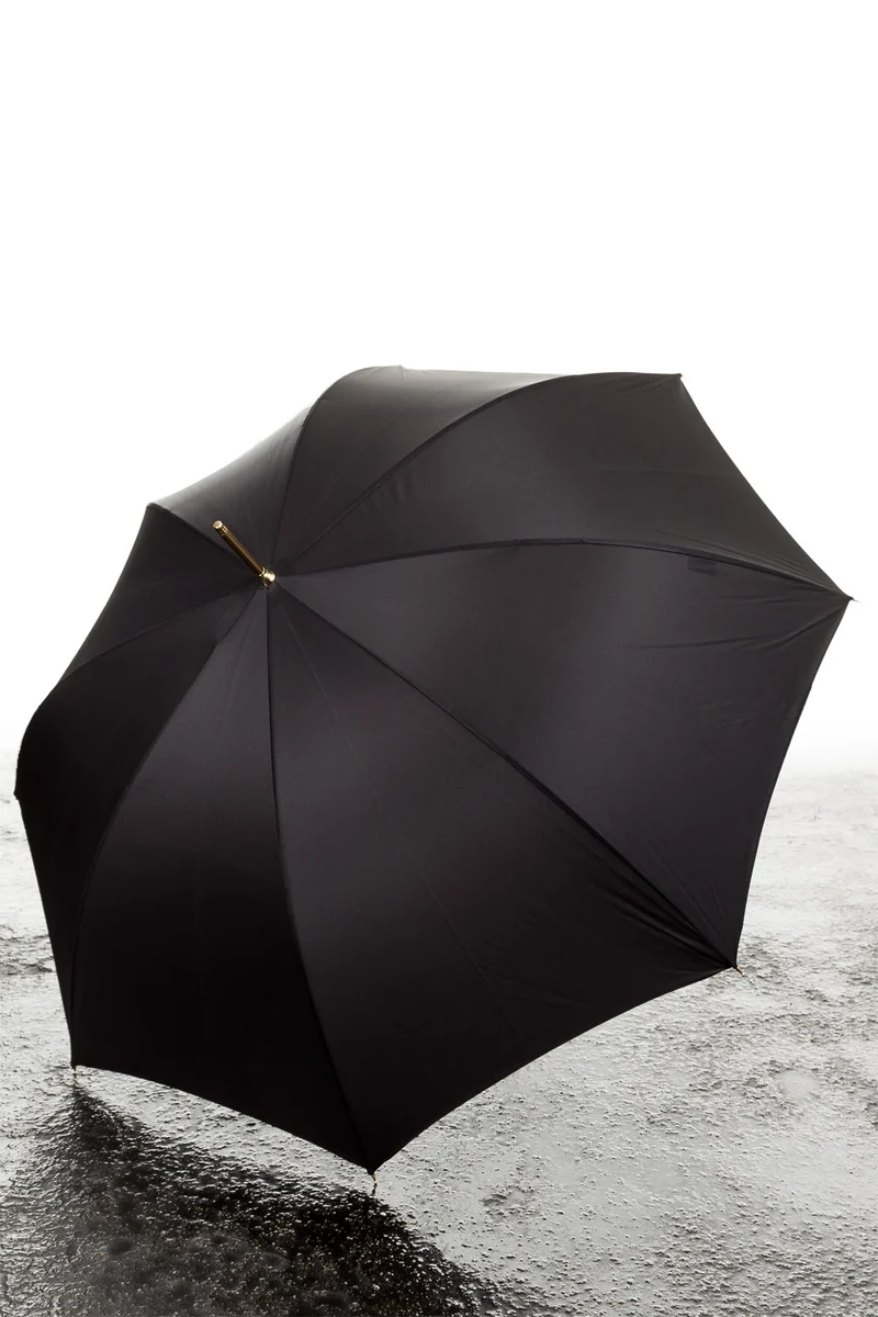 Pasotti Regenschirm French Bulldog schwarz