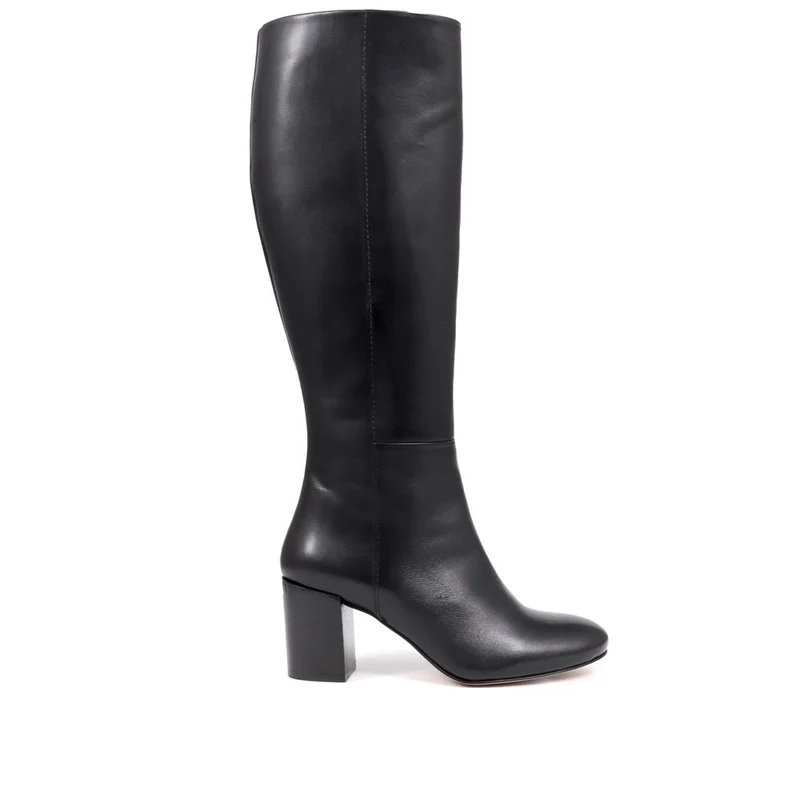 Neptune Small Calf Fit Long Leather Boots - NEPTUNELONGS / 326 215