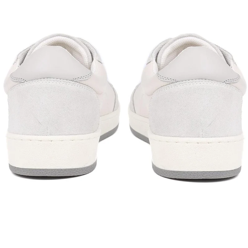 Streatham Leather Trainers - STREATHAM / 325 188 - Off White