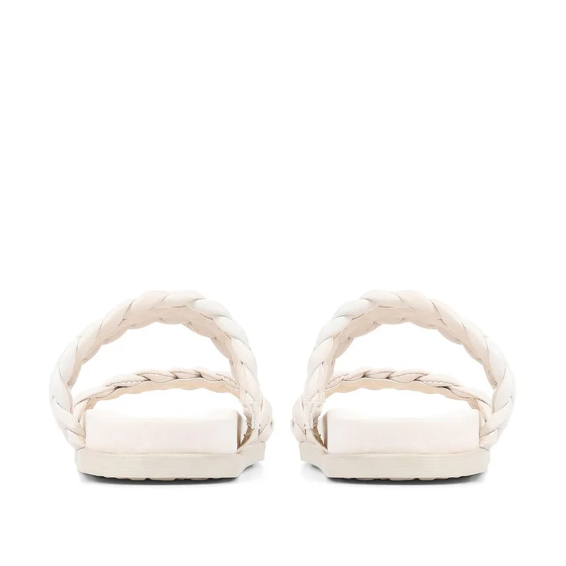 Madeira Braided Platform Sandals - MADEIRA / 322 572 - Off White