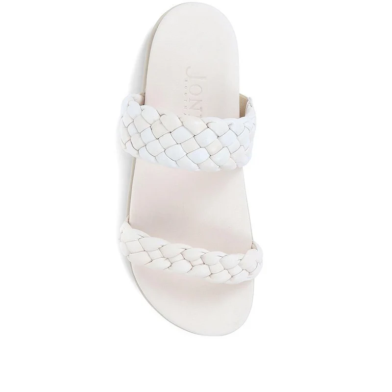 Madeira Braided Platform Sandals - MADEIRA / 322 572 - Off White