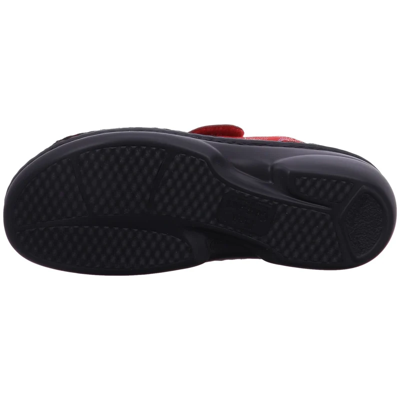 FinnComfort Pantolette Sansibar rot-kombi.
