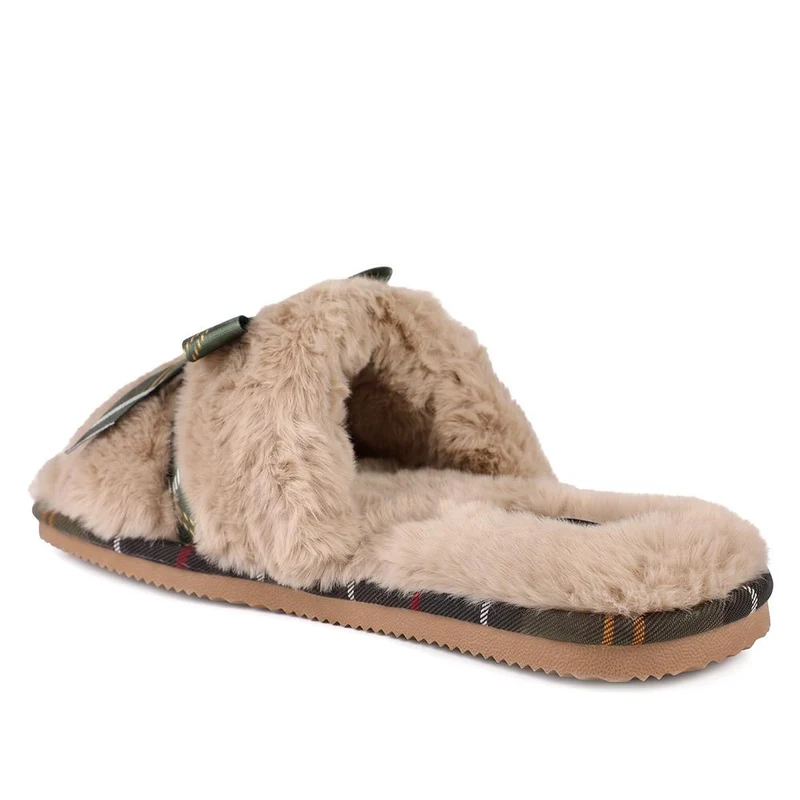 Barbour Eleanora Slippers - BARBR44509 / 329 669 - Taupe