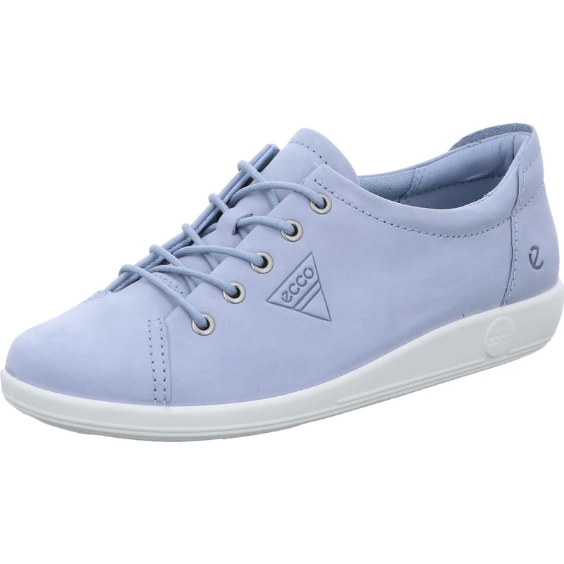 Ecco Schnürschuh SOFT 2.0 blau