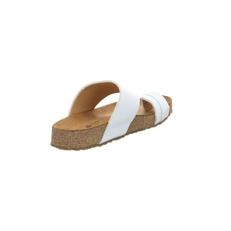 Haflinger Pantolette Bio Anka weiß