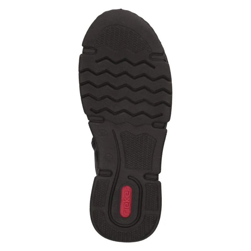 Schnürstiefeletten Schwarz