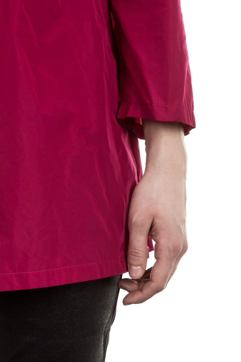 Katharina Hovman Damen Taft Bluse fuchsia