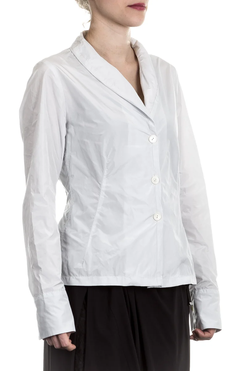 Katharina Hovman Damen Bluse hellgrau