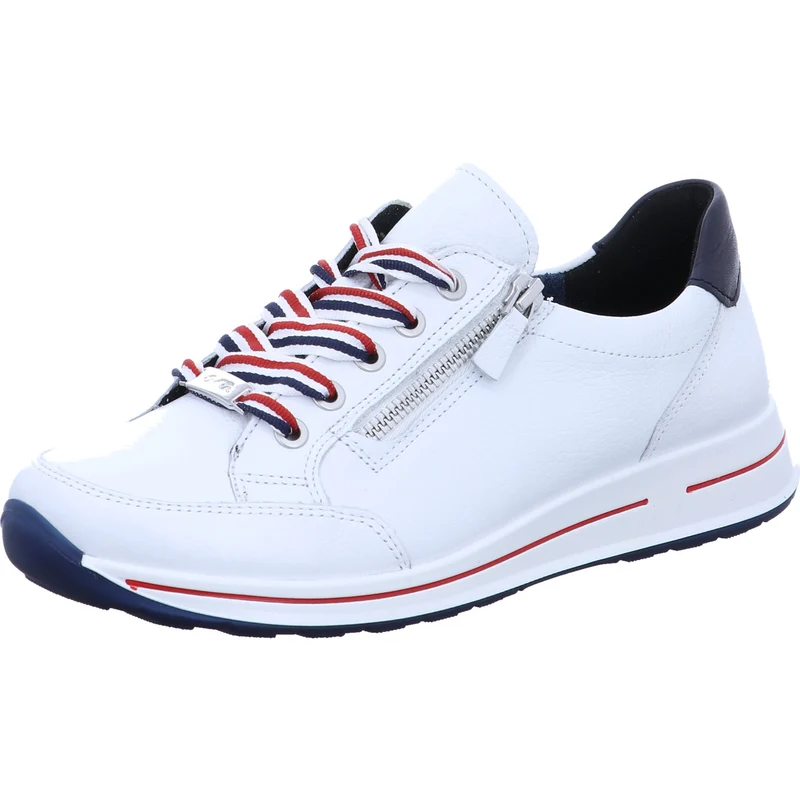 Ara Schnürschuh OSAKA weiß-kombi.