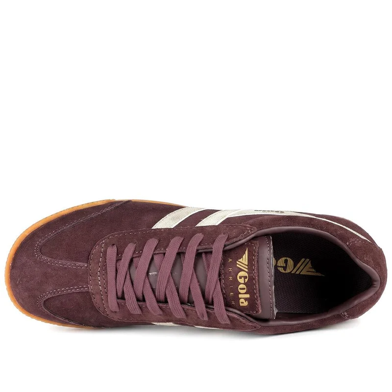 Gola Classics Harrier Mirror Trainers - JAC44501 / 329 626 - Burgundy