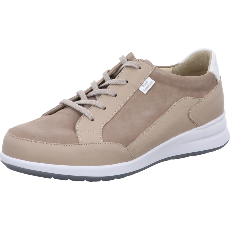 FinnComfort Schnürschuh PRATO beige-kombi.