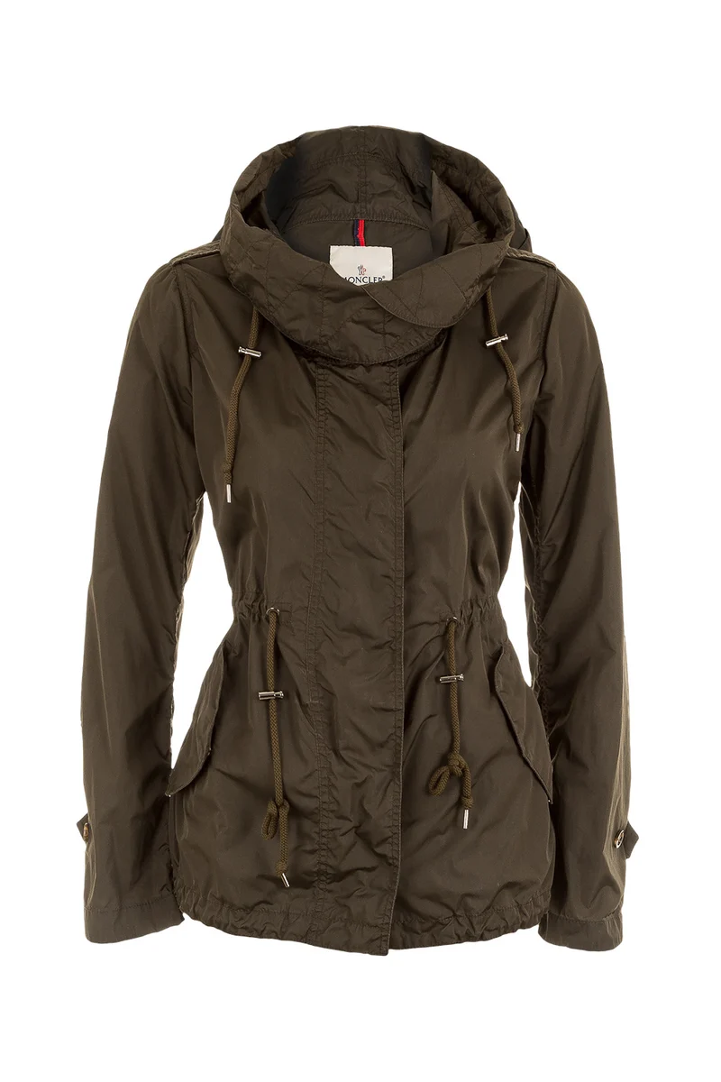 Moncler Damen Parka DRENEC oliv Gr. 40