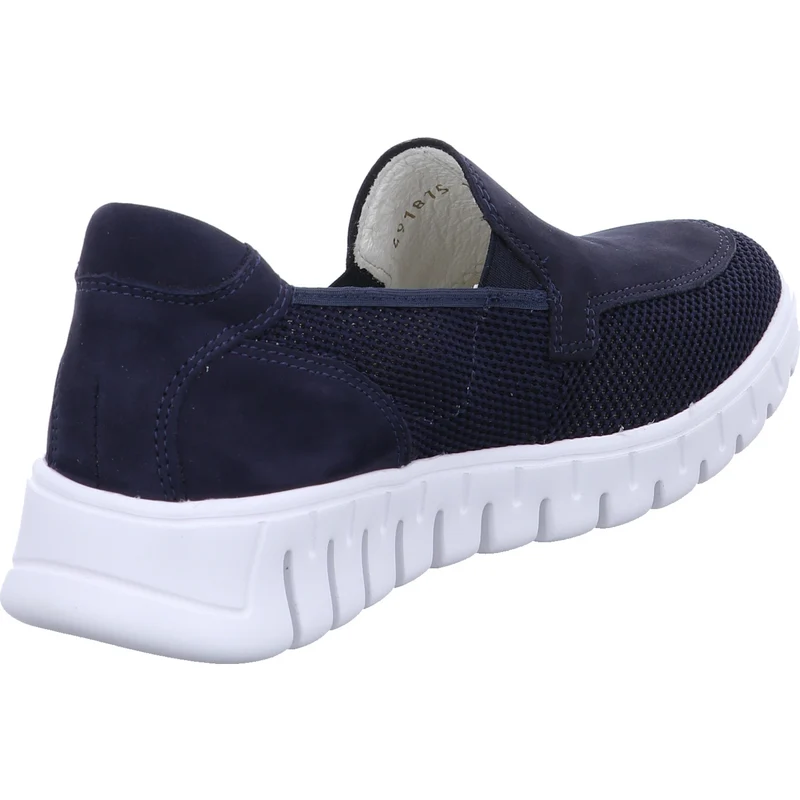 Waldläufer Slipper H-Birdy blau
