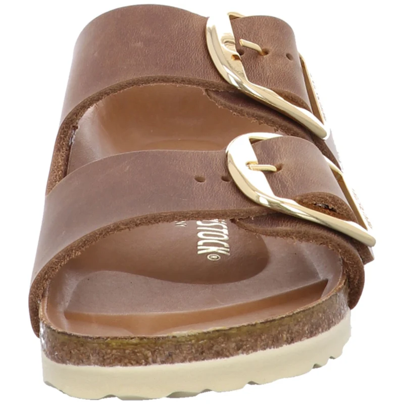 Birkenstock Pantolette Arizona Big Buckle braun