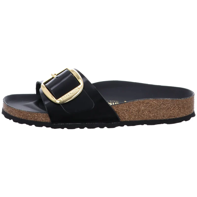 Birkenstock Pantolette Madrid Big Buckle schwarz