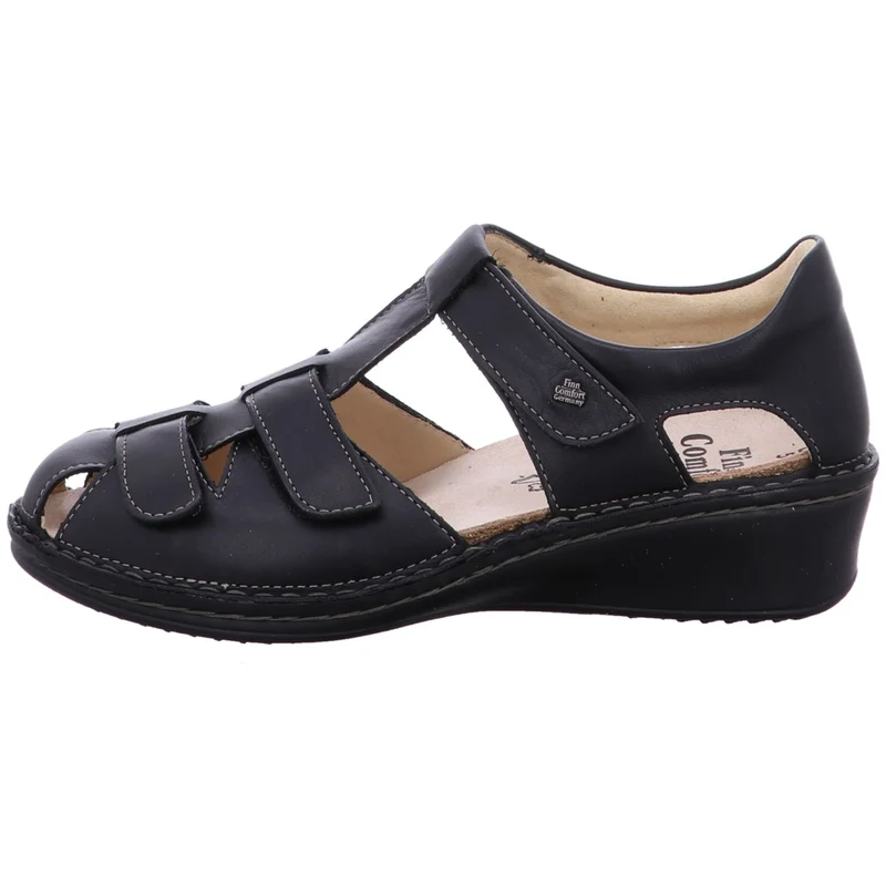 FinnComfort Sandale Fünen schwarz