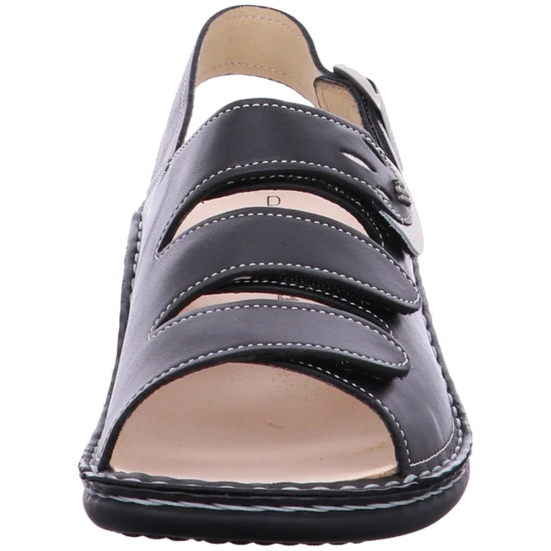 FinnComfort Sandale Saloniki schw.-kombi.