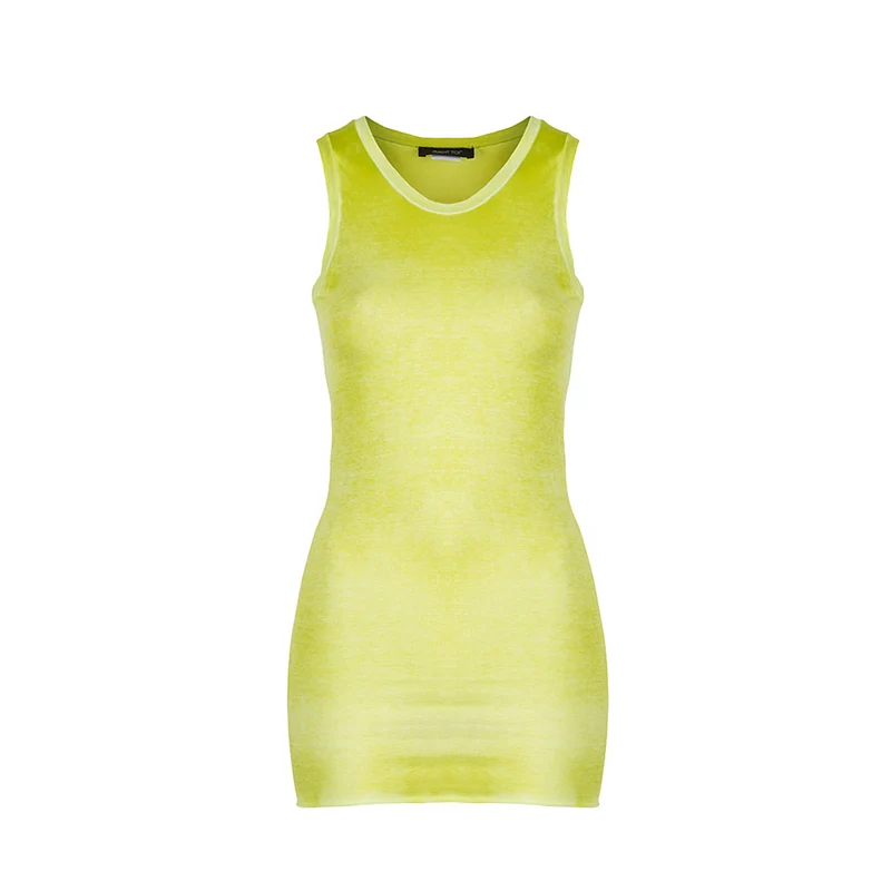 AVANT TOI Damen Baumwoll Top gelb