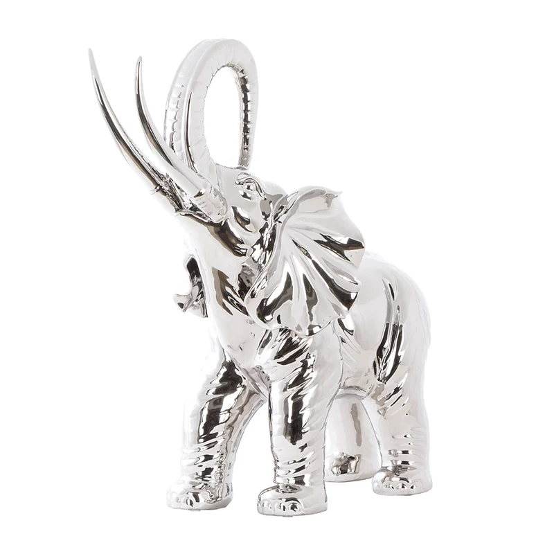 Cor Mulder Elefant chrom silber