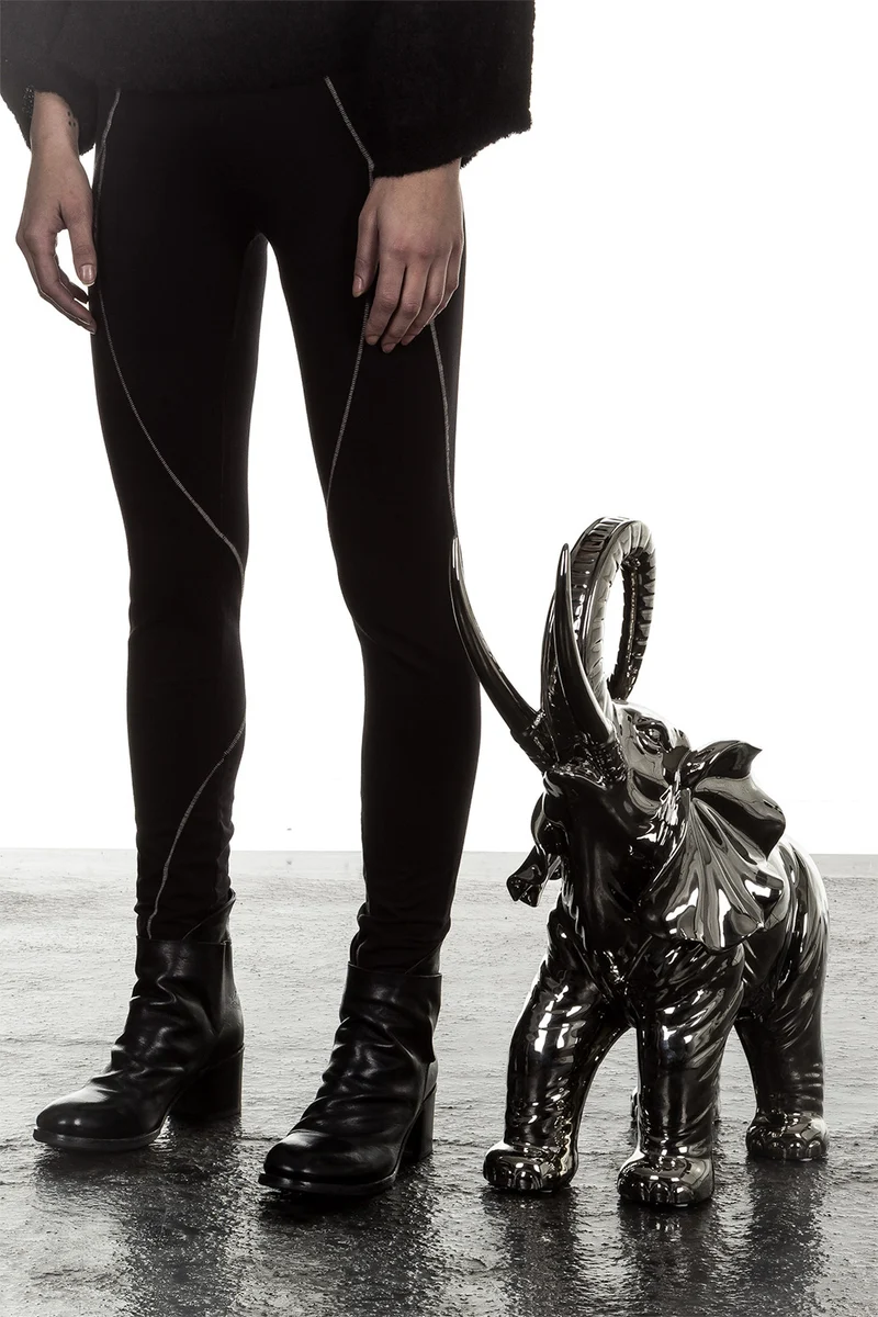 Cor Mulder Elefant chrom silber