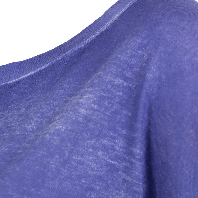 AVANT TOI Damen Baumwoll Shirt blau