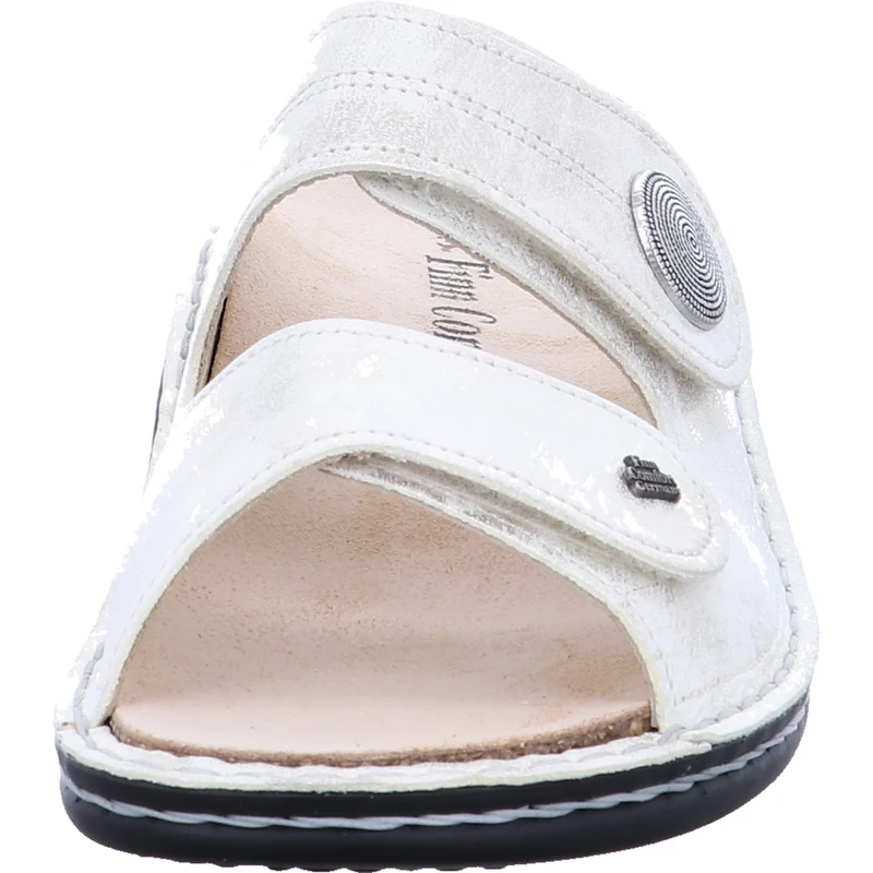 FinnComfort Pantolette SANSIBAR Exklusivartikel metallic