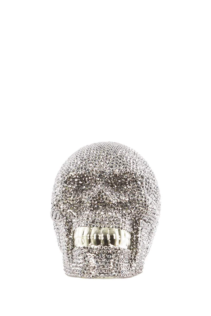 Cor Mulder Strass Skull DIAMOND klein smoke