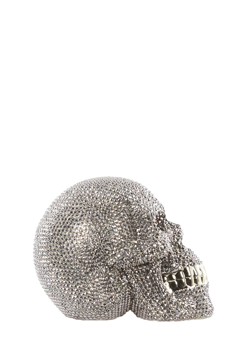 Cor Mulder Strass Skull DIAMOND klein smoke
