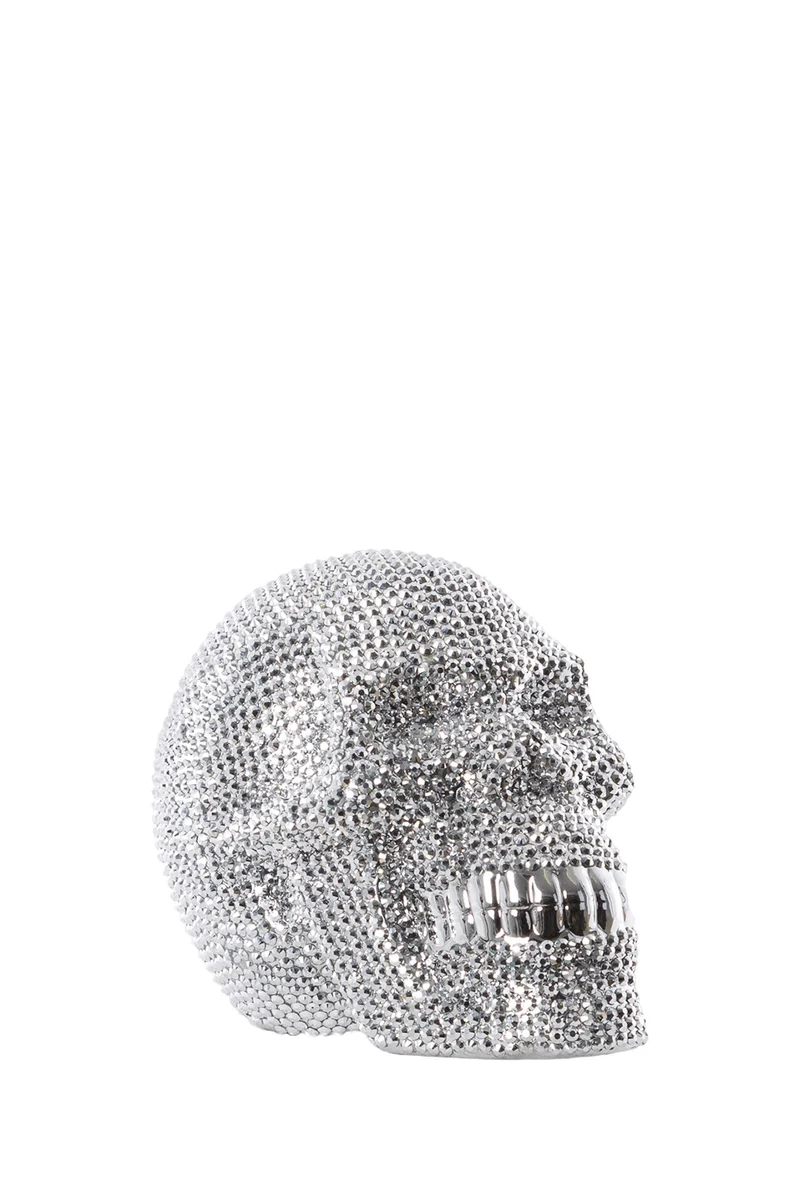Cor Mulder Strass Skull DIAMOND klein silber