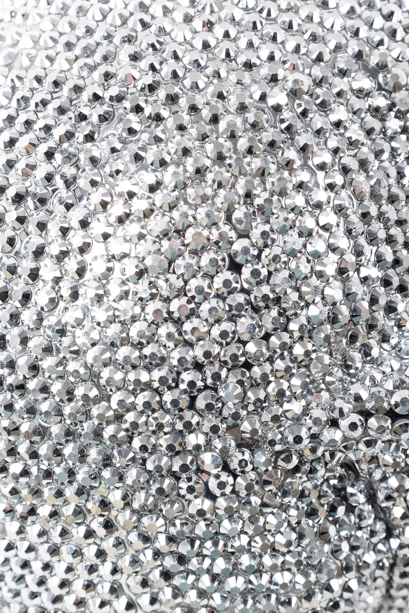 Cor Mulder Strass Skull DIAMOND klein silber