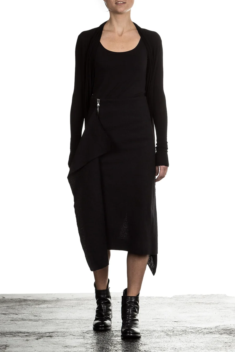 Masnada Damen Rock schwarz
