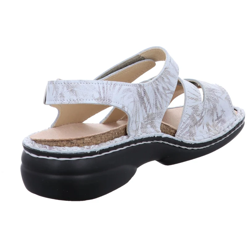 FinnComfort Sandale Gomera beige-kombi.