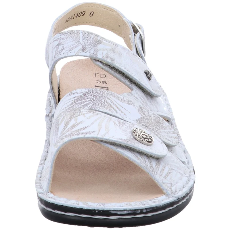 FinnComfort Sandale Gomera beige-kombi.