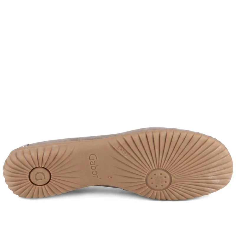Gabor Leather Comfort Moccasins - GABC44518 / 330 258 - Taupe