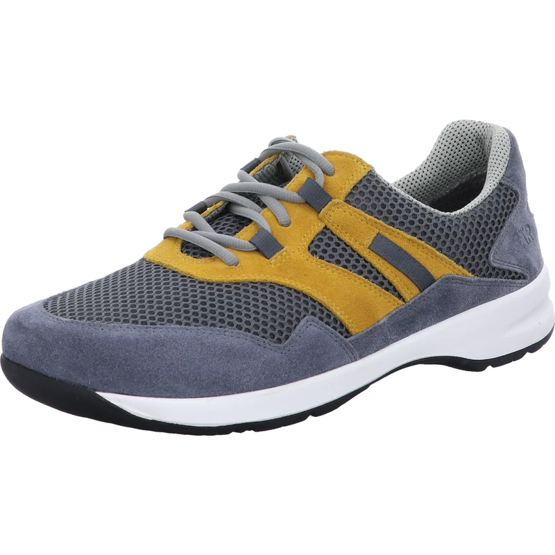 Bär Schnürschuh Easyrun grau-kombi.