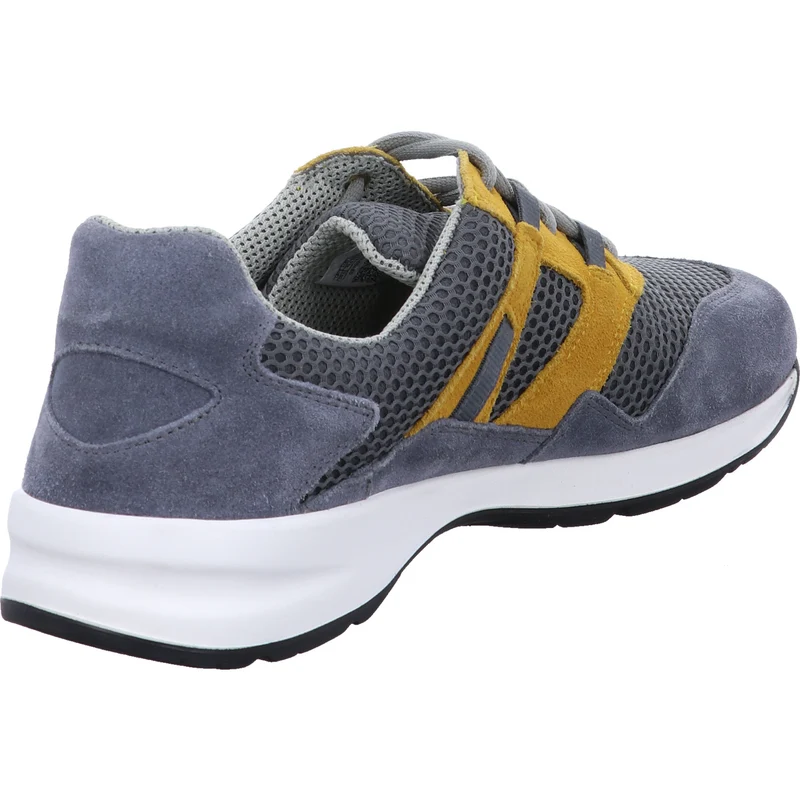 Bär Schnürschuh Easyrun grau-kombi.