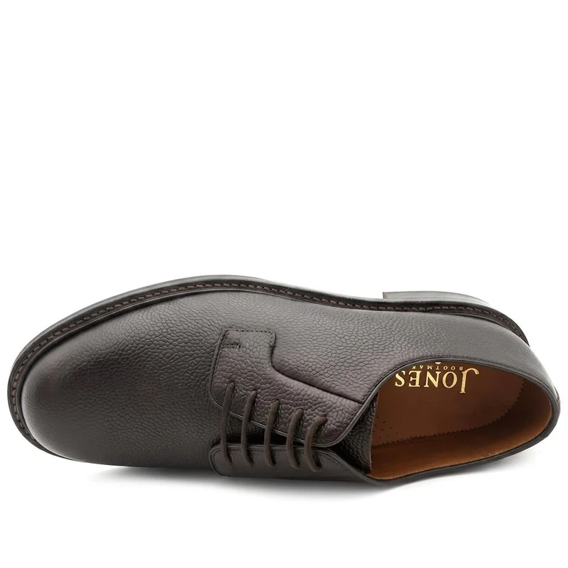 Barnes Goodyear Welt Leather Lace-Up Shoes - BARNES / 327 073 - Dark Brown